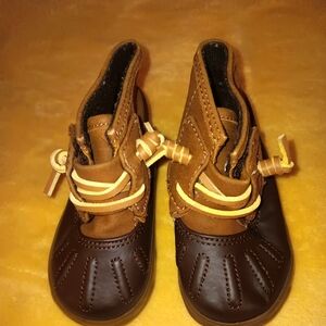 Boys size 3, Sperry slip on shoes